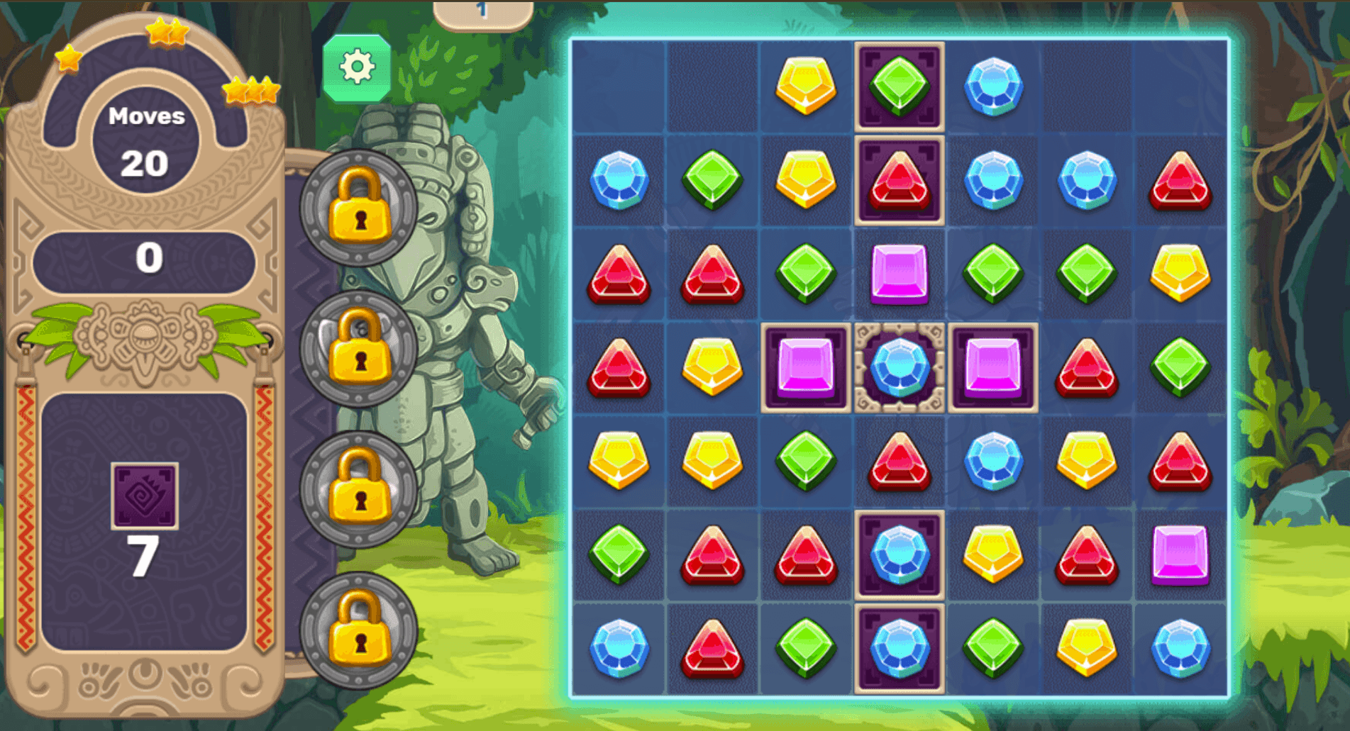 Jewels Blitz special effects